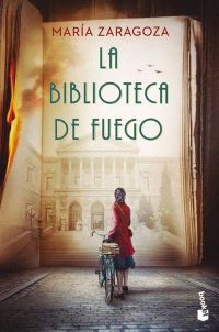 copertina spagnola La biblioteca de fuego